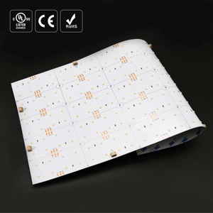 Hoja de panel LED flexible Raymates <span class=keywords><strong>2600K</strong></span> + 6500K CCT 2 en 1 Cambio de color Hoja de luz LED cortable ultrafina, respaldo adhesivo - Product Image 4