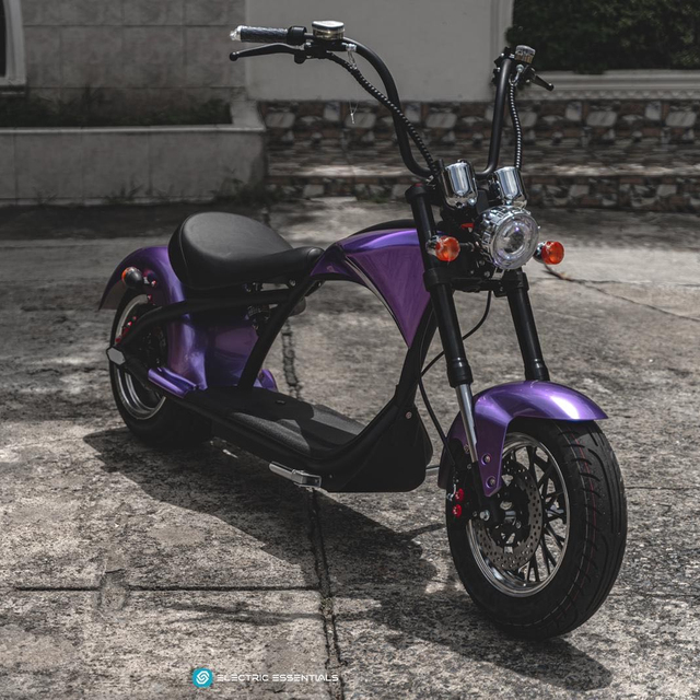 EU/USA Warehouse Chopper Electric Scooters Electric Scooter Wholesale with Seat City Coco Electric Scooter Fat Tire Bike
