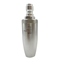 Pistolet à eau haute pression buse rotative lavage de voiture buse de lotus de nettoyage en céramique haute pression en acier inoxydable