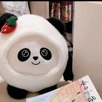 Vente en gros de pinces à cheveux Kawaii en forme de fraise, poupées Panda Dwen Dwen Dwen, directement de l'usine, sûres pour les enfants, design personnalisé, livraison rapide, durables