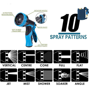 Flexible Rubber Hose with Triple Core Latex and Collapsible Lightweight Retractable Long Pipe - Product Image 3