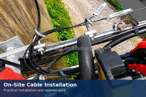ตัวหนีบสายไฟเบอร์ออปติกแบบลิ่ม PA500 สำหรับงานหนัก FTTH ADSS ราคาโรงงาน - Product Image 4