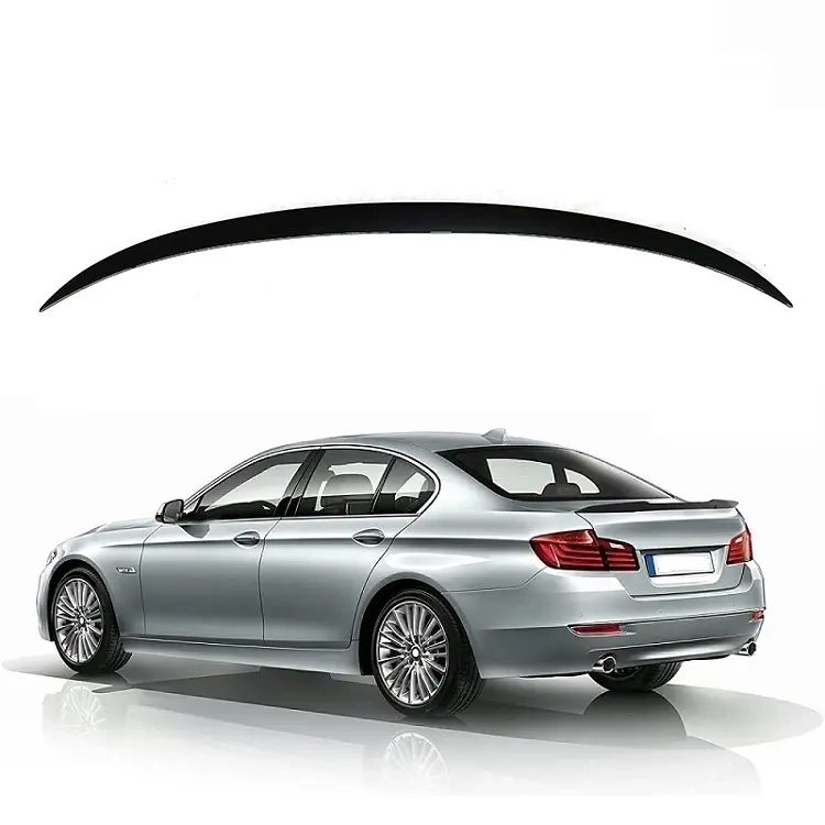 Gmax Cars Accessores M5 Style Gloss Black Spoiler posteriore per bagagliaio adatto per BMW Series 3 F10 2011-2016