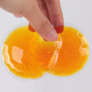 Masque pour les <span class=keywords><strong>yeux</strong></span> en gel <span class=keywords><strong>de</strong></span> refroidissement réutilisable anti-poches et anti-cernes, perles <span class=keywords><strong>de</strong></span> gel <span class=keywords><strong>de</strong></span> refroidissement, silicone, logo imprimé, 7 cm - Product Image 4