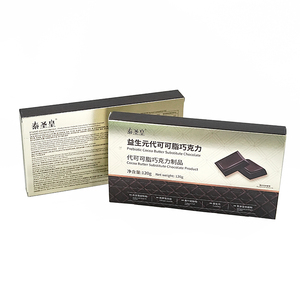 Deliciosa <span class=keywords><strong>Barra</strong></span> <span class=keywords><strong>de</strong></span> Chocolate Prebiótica con Sustituto <span class=keywords><strong>de</strong></span> Manteca <span class=keywords><strong>de</strong></span> Cacao, Colágeno y Frijol Blanco para la Salud Intestinal y Apoyo al Adelgazamiento - Product Image 4