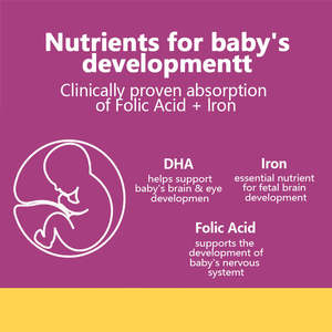 โออีเอ็มก่อนคลอดวิตามินซอฟต์เจลที่มีกรดโฟลิกดีเอและสารอาหารที่จำเป็นสำหรับการพัฒนาสมองทารกตาและสุขภาพของมารดา - Product Image 5