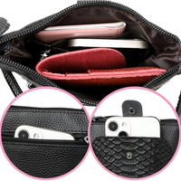 Pochette de téléphone en cuir mini polyvalente pour femmes, élégante, sac bandoulière pour les voyages, le shopping et les sorties quotidiennes