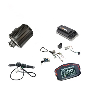 Moteur Qs 120 2000W 72V 70km/h à entraînement central avec pignon de courroie et contrôleur EM100SP-5.0, neuf, pour trottinette électrique - Product Image 1