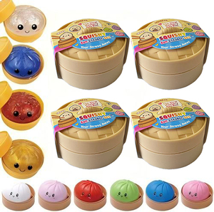 Juguete Flash Dumpling - Caja de Dumplings Sorpresa Aleatorios, Juguete Dumpling de 10 Colores, Más Sorpresas (1 Pieza Aleatoria) - Product Image 1
