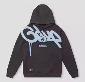 Sudadera con Capucha para Hombre, Estilo Urbano, Personalizada, 100% Algodón, con Estampado Puff de Alta Densidad - Product Image 2