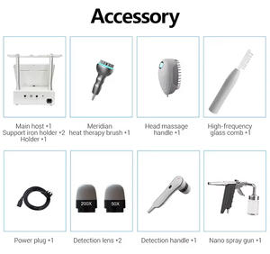 Mesin pemijat rambut rontok, analisis rambut Wifi kepala kulit kepala 5 dalam 1 analisis perawatan pemulihan rambut rontok - Product Image 5