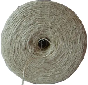 Corde d'emballage de jardinage de fibre de sisal naturelle de prix usine corde de sisal de 8mm - 40mm