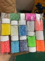 Poudre de paillettes en gros pour bouteilles, accessoires de bricolage pour jouets, décoration de slime et de jouets compressibles, paillettes scintillantes pour remplissage d'artisanat fait main