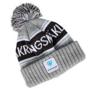 BSCI Manufacturer's Winter Skiing Sport Team <strong>Bobble</strong> <strong>Hats</strong> <strong>Fleece</strong> <strong>Lined</strong> Recycled Yarn OEM Jacquard Beanies With Custom Logo - Product Image 4