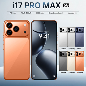 2025 Originale I17 Pro <span class=keywords><strong>7</strong></span>.3" 1T 5G Deca Core 108MP OLED 120Hz Smartphone Android 15 NFC LTE HD Inglese Francese Anti-Shake 65W - Product Image 1