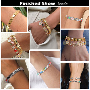 12 Mois Italien Charme Liens Mars <span class=keywords><strong>Avril</strong></span> Mai Constellations Enfants 9mm En Acier Inoxydable Bracelet DIY Bijoux Design De Mode - Product Image 6