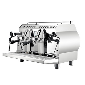 Machine à café expresso professionnelle personnalisée 11L à double chaudière, 2 groupes de pré-infusion, pour café commercial, des meilleurs appareils de haute qualité - Product Image 3