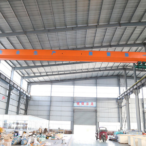 Gigi Motor derek Overhead Girder tunggal kualitas tahan lama untuk tanah bengkel Industri + pengangkat jangka panjang kendali jarak jauh - Product Image 5
