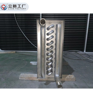Intercambiador de Calor de Tubo de Acero Inoxidable 304, Refrigeración por Agua, Personalización No Estándar para Unidades de Aire Acondicionado - Product Image 1