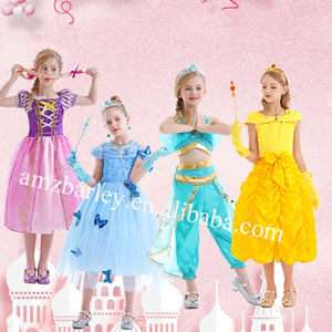 เครื่องแต่งกายคอสเพลย์เจ้าหญิงน้อยเจ้าหญิงน้อยราพันเซลฮาโลวีนเทศกาลคริสต์มาสเอลซ่าอานาราพันเซลเบลล์จัสมินนางเงือกน้อย - Product Image 2