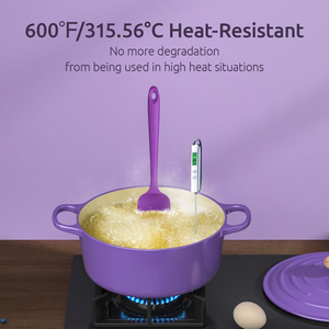 Cocina buen cocinero accesorios para hornear utensilios espátula pastel raspador antiadherente esparcidor de mantequilla silicona galleta espátula - Product Image 2