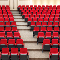 Chaise pliante commerciale Église Auditorium Sièges Théâtre Salle de conférence Salle de classe Auditorium Chaise