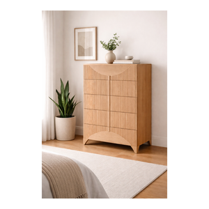 HAVSU Collection New Design <b>Rustic</b> Best Quality Wooden Dresser <b>Cabinet</b> Bedroom Living Room Furniture - Product Image 1