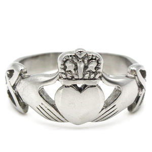 Anillo Dominante de Acero Inoxidable con Corazón de Amor Personalizado, Anillo Retro con Corona para Mi Hijo - Product Image 5