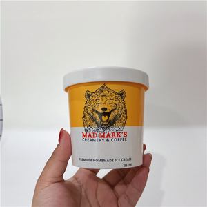 Bán buôn 5oz 7Oz 10oz in dùng một lần cốc sữa chua đông lạnh phân hủy sinh học & brandable - Product Image 1