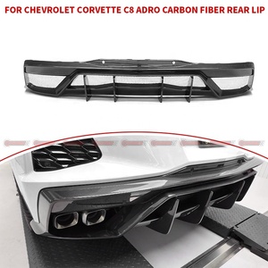Excellent Quality Upgrade to Adro Style Dry Carbon Fiber <b>Car</b> Auto Parts Rear <b>Diffuser</b> Lip for Chevrolet Corvette C8 - Product Image 3