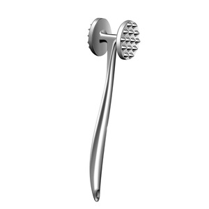 ค้อนทุบเนื้อสองด้านทำจากโลหะผสมสังกะสี สำหรับเนื้อวัว สเต็ก เนื้อสัตว์ปีก ใช้ในครัวเรือน - Product Image 1