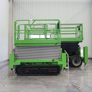 Elevador de tijera de plataforma hidráulica para vehículo móvil autopropulsado eléctrico CE e ISO de 4m, 6m, 8m, 10m, 12m, 14m, 16m, 18m - Product Image 6