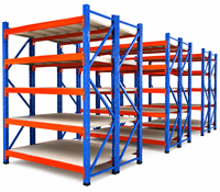 Étagère de stockage d'entrepôt en acier avec revêtement en poudre réglable |   Étagère de stockage antistatique ESD pour atelier SMT