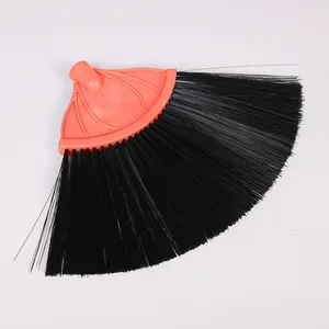 Household Cleaning Tools Home Cleaning Floor Plastic Round Broom Soft Broom Head Plastic Broom Manufacturers