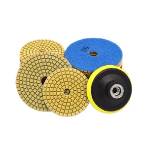 Disques de polissage diamantés humides de 4 pouces (100 mm) pour sols en béton, pierre, granit, marbre, disques de polissage professionnels - Product Image 2