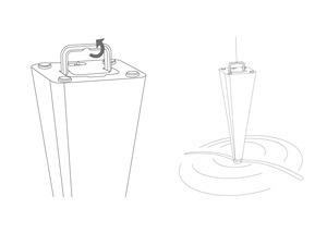 Ventilateur anti-mouches multifonctionnel CE RoHS, rechargeable par USB, pour dissuasion des insectes et répulsif anti-moustiques - Product Image 3