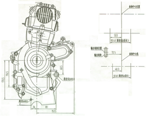 New <strong>50cc</strong> 4 Stroke CDI Engine Air-Cooled Semi Auto Clutch 4 Gear Electric Start for <strong>Motorcycle</strong> - Product Image 4