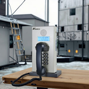 Sistema de Intercomunicación Industrial para Exteriores KNTECH Original de Fábrica, Pantalla LCD, OEM, VoIP, GSM, Analógico, Teléfono Público Anti-vandálico - Product Image 4