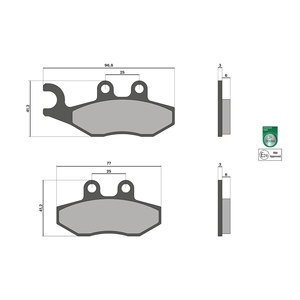 PASTILLAS DE FRENO homologadas - Product Image 1