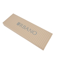 Boîte d'emballage rigide personnalisée avec couvercle et base, en carton texturé avec logo, pour produits haut de gamme, vente au détail et emballage de marque