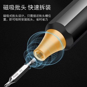 BaoHan <b>Precision</b> Screwdriver 5398 Flat Head S2 Steel For Computer Laptop Mobile Repair - Product Image 4