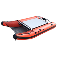 Plataforma Inflable con Cojín de Aire para Pesca, Catamarán Pequeño, Yate Portátil, Venta Directa de Fábrica