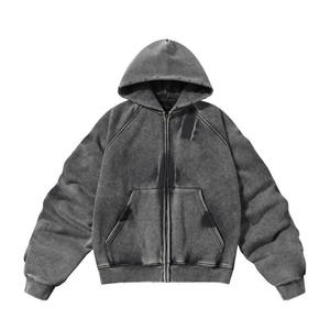 Sudaderas con Capucha Personalizadas con Estampado Puff para <span class=keywords><strong>Hombre</strong></span>, Estilo Urbano, Oversize, <span class=keywords><strong>de</strong></span> Algodón Pesado, <span class=keywords><strong>Ropa</strong></span> <span class=keywords><strong>de</strong></span> <span class=keywords><strong>Moda</strong></span> <span class=keywords><strong>de</strong></span> Fábrica - Product Image 2