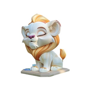 Esculturas de Fibra de Vidrio Hechas a Medida, Mascotas de Dibujos Animados Populares, Adornos Decorativos, Decoración de Paisajes Exteriores, Decoración de Suelos Moderna - Product Image 1