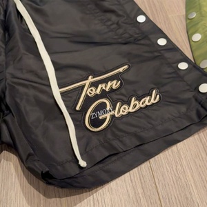 New Custom Design <b>Men</b> Lightweight Casual Polyester Shirts and Nylon <b>Shorts</b> Two Piece Set Windbreaker <b>Tracksuit</b> - Product Image 4