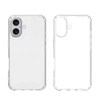 Vente en gros d'étui pour iPhone 16 Pro étui transparent en TPU pour téléphone portable pour iPhone 16 Pro Max 16 Plus Couverture