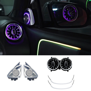 Éclairage d'ambiance RGB pour Mercedes-Benz GLB (W247) 2020-2026 – Ensemble haut de gamme de 4 éclairages LED – Accessoires premium pour la décoration intérieure - Product Image 1