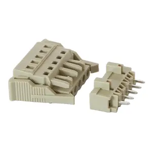 CE Certificated 5.0mm Plug In Wire Connectors Terminal Blocks For PCB