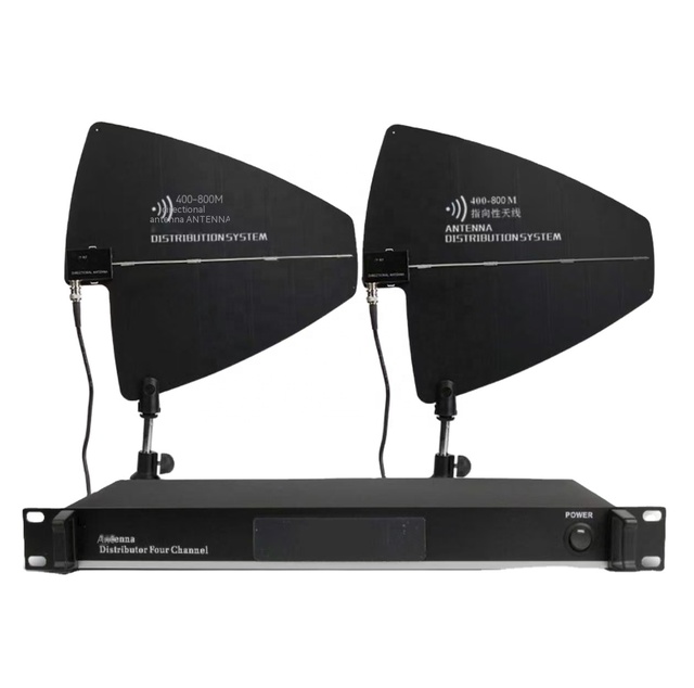 Portable Stage Audio Equipment Wireless Microphone Amplifier Antenna 450-1000MHz UHF Tests 800M Receiver Amplifier