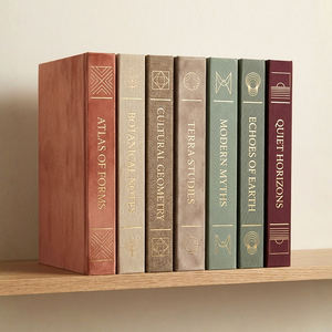 Cajas Decorativas Personalizadas al por Mayor, Libros Decorativos de Lino, Libros Falsos Decorativos para Mesas de Centro, Decoraciones de Tela - Product Image 2